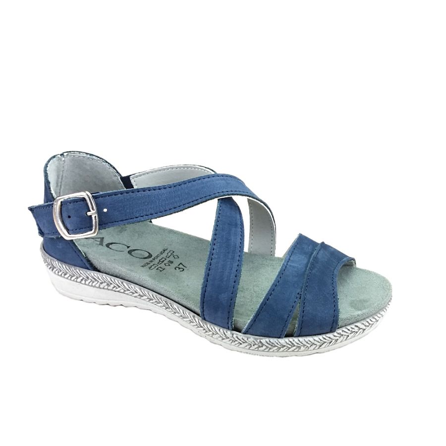 Aco damsandaler, sandaletter blå